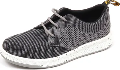 Produktbild von D6396 (ohne Karton), Sneaker für Damen, Stoff, Marke DR. MARTENS, Farbe Grau/Schwarz, Schuh für Damen