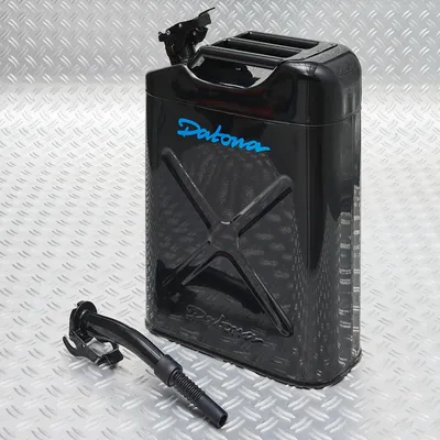 Productafbeelding van Stalen jerrycan 20 liter + Schenktuit