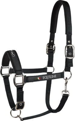 Immagine prodotto di Equiline Halter Nylon Timmy Halter Stable Nero Full