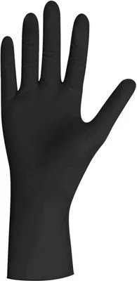 Produktbild von 1000 Unigloves Uniprotect BLACK NITRIL - unsteril - Einweghandschuhe Gr. S