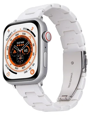 Obrázek produktu pro Řemínek do chytrých hodinek vyrobený z pryskyřice, kompatibilní s Apple Watch 38-49 mm