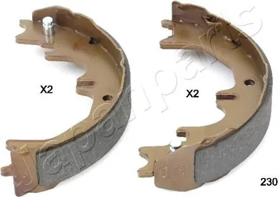 Productafbeelding van JAPANPARTS GF-230AF remblokken voor de handrem van de TOYOTA LAND CRUISER 90 (J9)