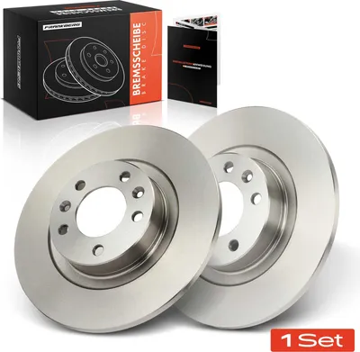 Image de Frankberg 2x disques de frein essieu arrière pour Peugeot 508 I SW I 8D 8E 1.6L 2.0L 2010-2018