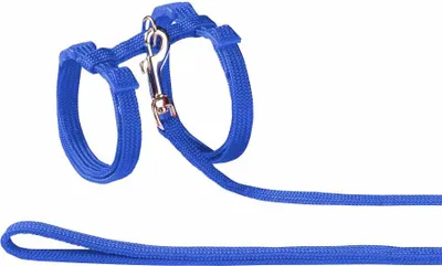 Produktbild von Nobby Katzengarnitur Nylon  blau