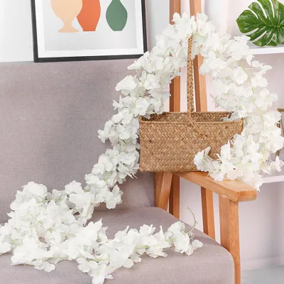Zdjęcie produktu dla 1,8 m 256 Sztuczna girlanda z kwiatów sakura