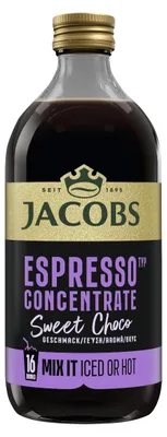 Obrázek produktu pro Jacobs Espresso, koncentrát kávy s příchutí čokolády, instantní, 485 ml