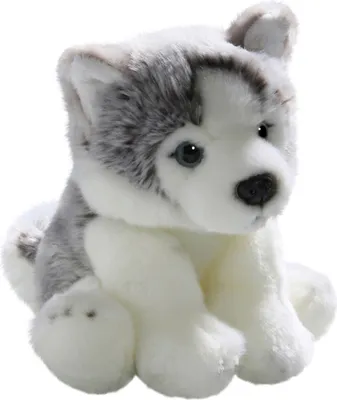 Produktbild von Carl Dick Husky Welpe ca. 22cm 3134 Kuscheltier, Plüschtier, Stofftier