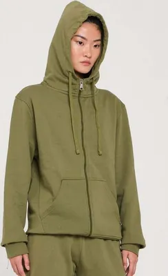 Produktbild von Rockupy Kapuzenjacke Uni One with the Earth - Janne  Kapuzenjacke dunkelgrün dunkelgrün XL