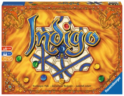 Produktbild von Ravensburger Indigo, Brettspiel, Strategie, 8 Jahr(e), Familienspiel
