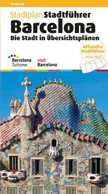 Produktbild von Stadtplan Stadtführer Barcelona 2024 / 2025