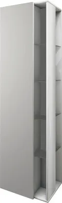 Produktbild von Hochschrank Baden Haus Angie 185x45 cm Weiß glänzend