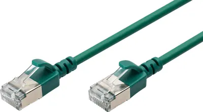 Immagine prodotto di Cavo patch Digitus DK-1632-A-015S-G CAT 6A F/FTP Slim 1,50 m verde
