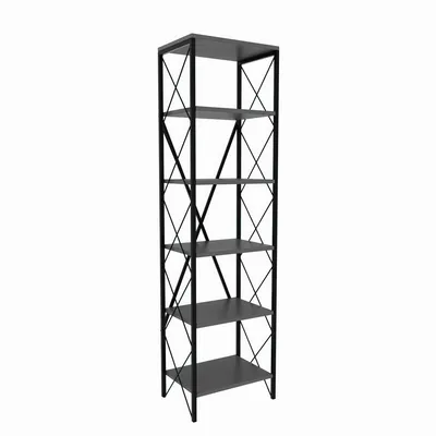 Produktbild von Skye Decor, Suadiye - Anthracite, Bücherregale, Anthrazit, 50 x 180 x 30 cm