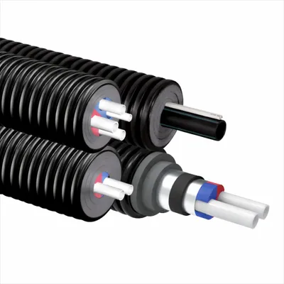Produktbild von UPONOR Ecoflex VIP Thermo Twin, 2x50x4,6/175, Bund mit 1m, 1 Stk.