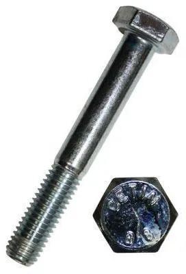 Produktbild von Dresselhaus 0/0202/001/120/120/ /76, Schraube, Galvanisiertes Stahl, M12, Vollgewinde, Sechskantkopf, Stahl