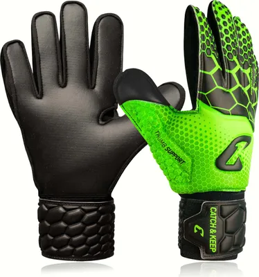 Produktbild von CATCH & KEEP Pro 3.0 torwarthandschuhe kinder - kinder torwarthandschuhe mit Fingerschutz&Griff für festen|torwarthandschuhe junior in Größen 3 bis 7