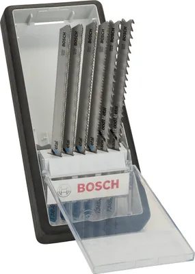 Zdjęcie produktu dla Bosch 2 607 010 573, Ostrze wyrzynarki, Metal, Drewno, 70 mm, 23 mm, 157 mm, 6 szt.