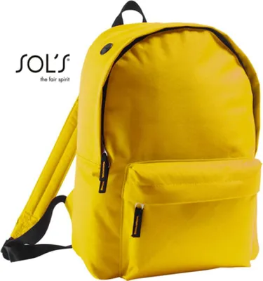 Produktbild von SOLs Bags 70100 | Backpack Rider Rucksack | 14 x 28 x 40 cm - Farbe: Gold - Größe: 14 x 28 x 40 cm