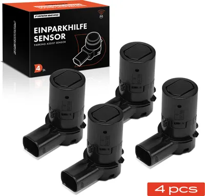 Produktbild von Frankberg 4x Parksensor PDC Sensor Vorne und Hinten für Audi A3 8L1 A4 A6 BMW 5er 6er X3 X5 Z4