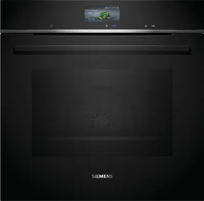 Image de Siemens iQ700, Four à encastrer, 60 x 60 cm, noir, inox HB736G1B1