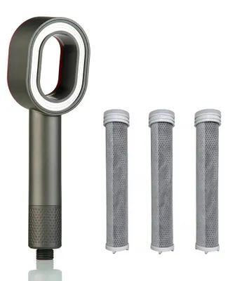 Produktbild von Handbrause, Hochdruck, Kohlefaserfilter, Grau-3 STK Filter