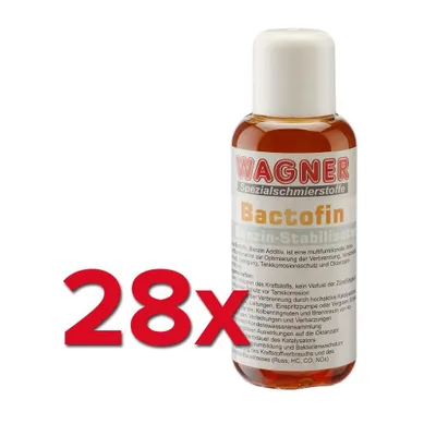 Produktbild von 28x250 ml Wagner Bactofin Benzinstabilisator Tankrostschutz für 2- und 4-Takter