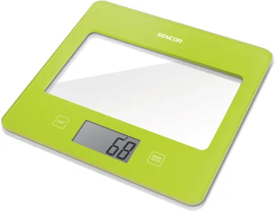 Obrázok produktu pre SENCOR SKS 5031GR Kuchynská váha, tvrdené bezpečnostné sklo (4 mm), váživosť do 5 kg, funkcia nulovania hmotnosti nádoby (Tara), funkcia postupného dovažovania