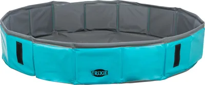 Produktbild von TRIXIE Hundepool - petrol/grau - ø 70 × 12 cm