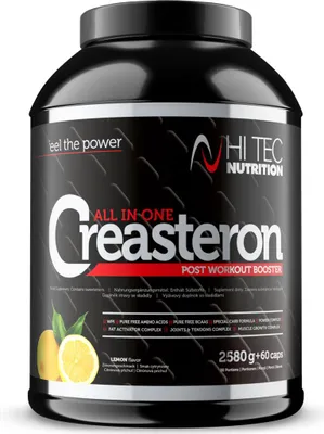 Produktbild von HI TEC Nutrition Creasteron - 2640g+ 60 kaps.  - All In One Zitrone