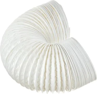 Produktbild von Flexible PVC-Spülhahne für Klimaanlage, Waschmaschine, Abzugshaube - 5 m - Ø 100/102 mm