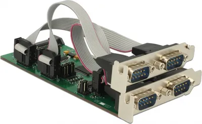 Obrázok produktu pre DeLOCK 62922, Pcie, RS-232, PCIe 1.1, Zelená, WCH384L, 0,921 Gbit/s