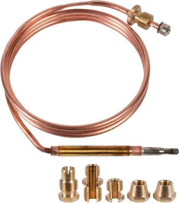 Produktbild von Universelles Thermoelement für Gasgeräte und Propansysteme mit 5 Adapteranschlüssen