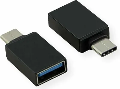 Produktbild von Roline Datentransferadapter - 1 - Schwarz
