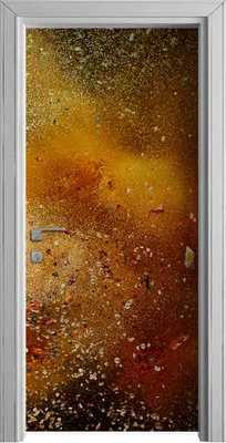 Produktbild von Tür Selbstklebende 90x210 cm Türfolie Türtapete Klebefolie - Gewürz Küche