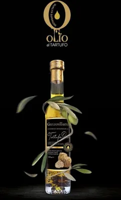 Produktbild von Natives Olivenöl Extra aromatisiert mit weissem Trüffel mit extra Trüffel, 100 ml