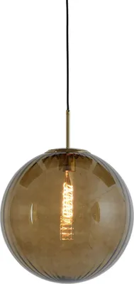 Produktbild von Light & Living - Hängeleuchte Magdala - Braun - Ø40cm Hängelampe - Esstischlampe - Wohnzimmerlampe - Schlafzimmerlampe - Wohnzimmer