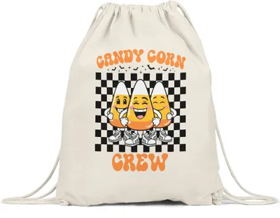 Produktbild von Candy Corn Crew Turnbeutel Geschenkidee Halloween Party Süßigkeiten Herbst