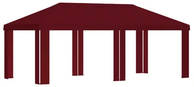 Immagine prodotto di Copertura per gazebo vidaXL, 6 x 3 metri, bordeaux, poliestere, 190 g/m²