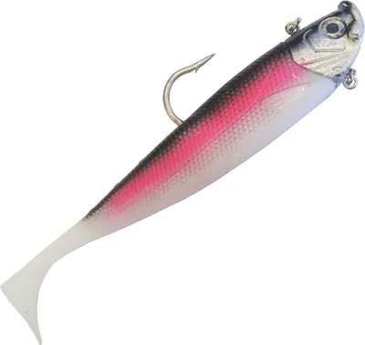 Produktbild von Dieter Eisele Hörminator Shad Mehrfarbig - Gummifisch mit Jighaken, Gewicht / Länge / Hakengröße:375g - 21.0cm - Gr. 10/0