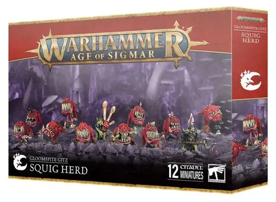 Imagen del producto de Warhammer Age of Sigmar: Gloomspite Gitz: Manada de Squigs (89–48)