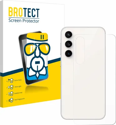 Produktbild von BROTECT Schutzglas für Samsung Galaxy S23 FE (Rückseite) Schutzfolie Panzer Folie Glas Display Schutz klar