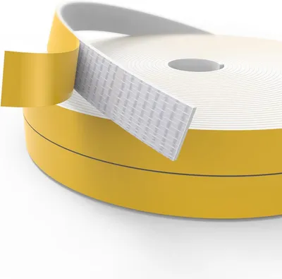 Produktbild von Türdichtung 25mm x 3mm x 10m, weiß, schalldämmend und wasserdicht, für Fenster