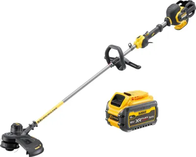Obrázek produktu pro DeWalt DCM 571 N Akumulátorový křovinořez 54 V FlexVolt 38 cm Bezkartáčový + 1x baterie 6,0 Ah - bez nabíječky