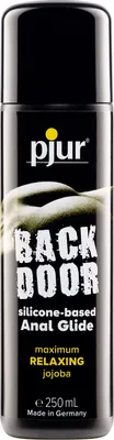 Produktbild von pjur BACK DOOR Relaxing - Analgleitgel auf Silikonbasis - für intensiven Analsex - extra lange gleitfähig (250ml)
