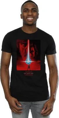 Produktbild von Star Wars: The Last Jedi - T-Shirt für Herren BI1469 (M) (Schwarz/Rot)