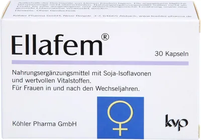 Produktbild von Ellafem Kapseln für Frauen in und nach den Wechseljahren, 30 St. Kapseln