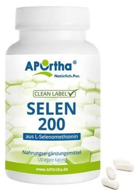 Produktbild von APOrtha® Selen 200 µg aus L-Selenomethionin - vegan