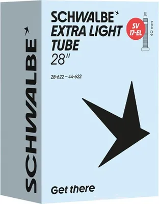 Immagine prodotto di Camera d'aria Schwalbe SV 17-EL Extra Leggera 28x1,10-1,65" 28/44-622 SV 40 mm