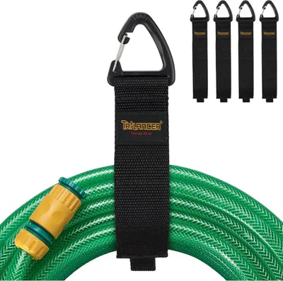 Obrázok produktu pre Popruh na suchý zips s očkom a trojuholníkovou prackou na uloženie káblov, drôtov, lán (4 ks)