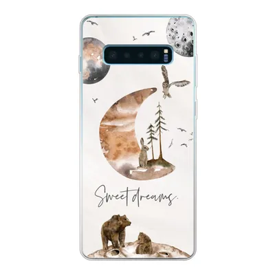 Produktbild von MuchoWow® Handyhülle Schutzhülle Hülle für Samsung Galaxy S10 Lite Zitate - Kinder - Sprichwörter - Süße Träume - Jungen - Mädchen - Kinder Silikon Softcase Handy Hülle - Schutz